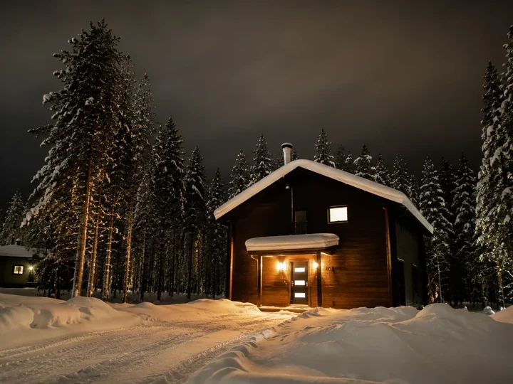 Log Cabin + Hot Tub in Sirkka, Levi